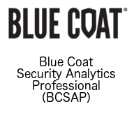 Blue Coat Certified Security Analytics Professional (BCSAP)